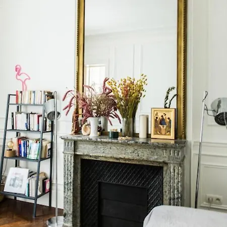 Charming Haussmannien Apt Near Monceau Park Apartament